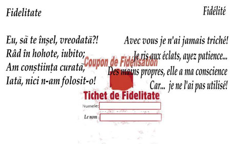 Fidelitate/Fidelité