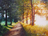 De bon matin, 2012, acrylique (46X33)