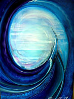 L'appel du large, 2012, Acrylique sur toile coton (50X70)