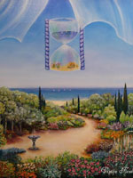 Le temps éternel, 2011, Huile (46x38) d’après le Concerto en E RV 265 Antonio Vivaldi