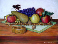 Les fruits d'une passion, 2009, acrylique (50X60)