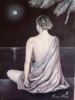 Lune de miel, 2011, Huile  (40x30)