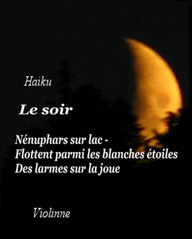 Haiku Le soir