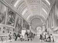 Thomas Allom, Grande Galerie Louvre