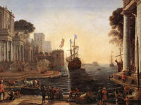 Claude Lorrain, Ulysses Returns Chryseis to her Father