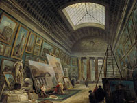 Hubert Robert, Une galerie du Musée