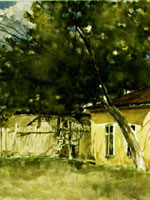 Stefan Luchian, The Well on Clucerului Street