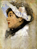 Stefan Luchian, portrait of a woman