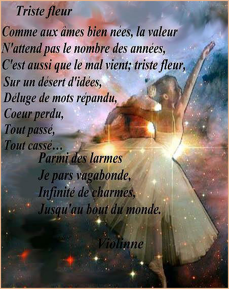 Triste fleur
